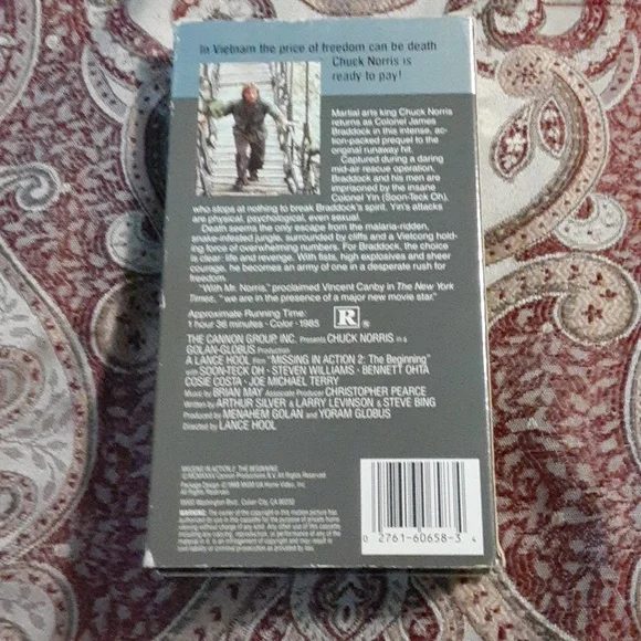 Chuck Norris MGM VHS tape - Picture 4 of 6